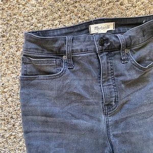Madewell high rise skinny jeans